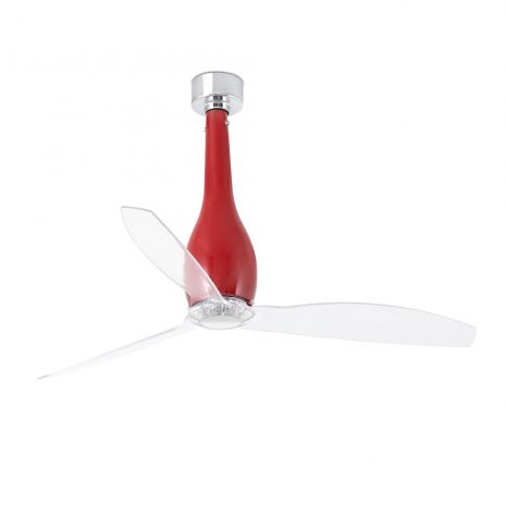 FARO ETERFAN 32005 50,4“ červená /transparentní Reverzní stropní ventilátor