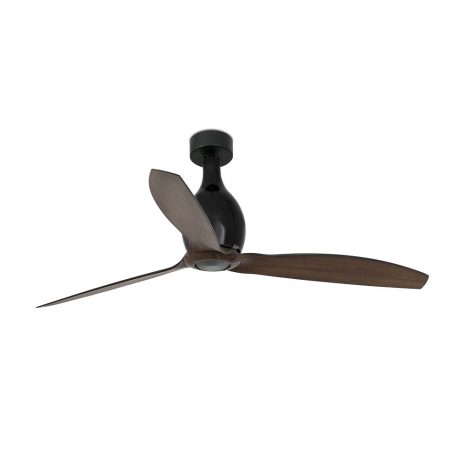 FARO MINI ETERFAN 32028 50,4“ matná černá/tmavé dřevo Reverzní stropní ventilátor