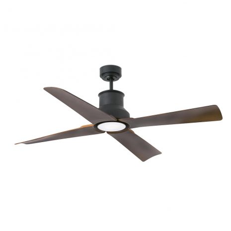 FARO WINCHE 33481 50“ černá/tmavé dřevo Reverzní stropní ventilátor