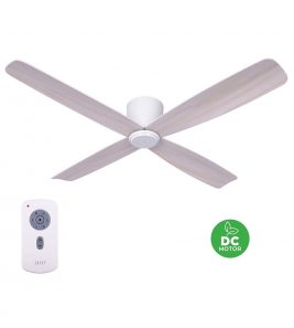 BEACON LUCCI AIR FRASER 210986 52“ bílá/dub Reverzní stropní ventilátor