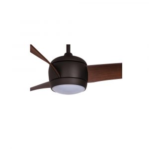 BEACON LUCCI AIR NORDIC LED ORB 512912 56“ bronz/tmavý ořech Reverzní stropní ventilátor